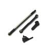RC Pull Rod For MN168 For MN82 For MN78 D90 D91 D96 For MN99S Metal Steering Rod Servo Arm Remote Control Car Parts And Accessories Upgrades Replacement Use(Black) view 1
