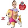 Playful Minds Bouncer Hopper for Toddlers 18M-3Y  Plush Cover, Easy Pump, Indoor/Outdoor Use  Boosts Balance & Motor Skills  Inflatable Jumpie Ride-On (Skye (Pink)) view 2