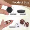 Hellpnoom 30-Piece Ceramic Game Set for Checkers Pieces, Backgammon Sets, and Chess - Compatible with Checker Board Game, Backgammon Pieces, and Chess Pieces only view 2
