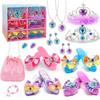 Hechify Princess Dress Up Toys for Little Girl,Jewelry Boutique Role Play Set,Toddler Dress Up Kids Toys for 3-6 Year Old Girl Gifts Birthday Party view 1
