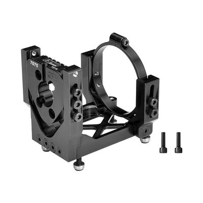 GPM 7075-T6 Alloy Oversized Motor Base for 1/6 Funco Pro Scale 2Wd Sand Car 8S-109076-4 (Black)