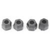 QTUONVD RC Upgrade Parts for Wltoys 104001 1/10 4Pcs Shock Absorber Gasket 104001-1865 RC Car Spare Parts Accessories Upgrade Accessories view 3