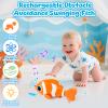 Crawling Fish Baby Toys, Novelty Tummy Time Toys for Babies 6-12 Months, Magic Swinging Fish Music Crawling Toys for Infant Toddler 12-18 Learning Crawl Walking Dancing 1st Valentines Days Gift view 3