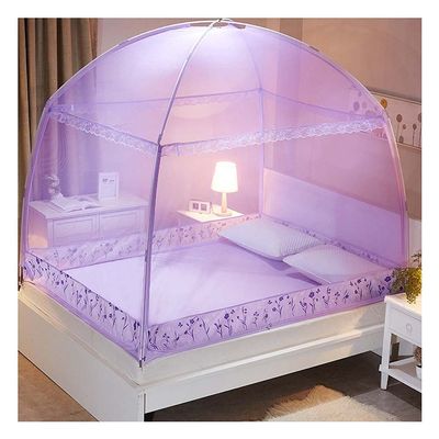 Pop Up Mosquito Net, Portable Tent Travel Three Door Zipper Bed Net, Easy Installation and Fine Mesh, Perfect for Bedroom Outdoor,2,180 * 220cm