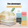 Pop Up Mosquito Net, Portable Tent Travel Three Door Zipper Bed Net, Easy Installation and Fine Mesh, Perfect for Bedroom Outdoor,2,180 * 220cm view 2