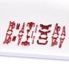 21/PCS Metal Repalcement Part Kit for Hyper Go H14BM, 14209, 14210 1/14th RC Car Upgrades, Spare Aluminium Accessory Full Set with Screws(Red)(Red) view 1