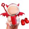 17cm Doll Clothes & Accessories Set: Cute Outfit Clothes Accessories Set Including Red Wings, Headwear, and Shoes. (Doll Not Included) view 1