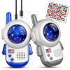 Rechargeable Walkie Talkies Toys for Kids: DIY Astronaut Walkie Talkies for Boys Christmas Birthday Gifts for 3 4 5 6 7 8 9 10 Boy Walkie Talkie Outdoor Hiking Toy 2 Way Radio Camping Outdoor Game view 1