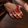 5 Pack Halloween Severed Fingers - Realistic Fake Broken Body Parts for Haunted House Decor, Zombie Vampire Party Supplies and Funny Gag Gifts view 3