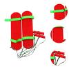 MotiveTech Sensory Balance Board, Balance Coordination Sensory Training, Kindergarten in Sensory Integration Games for Children, Red 2 Person view 2