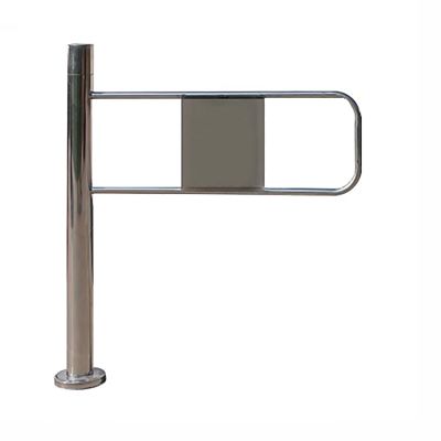 Supermarket Entrance Safety Gate Universal,Manual 90 Open Pedestrian Gate Automatic Rebound Swing Gate with Hand Push Design Safety Gate (9097 Cm)(Left)
