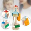 MotiveTech Child Cleaning Toys, and Cleaning Set, Children, Role -Playing Housework Eztzen Toy for Children, Style A view 4