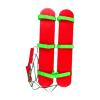 MotiveTech Sensory Balance Board, Balance Coordination Sensory Training, Kindergarten in Sensory Integration Games for Children, Red 3 Person view 1