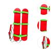 MotiveTech Sensory Balance Board, Balance Coordination Sensory Training, Kindergarten in Sensory Integration Games for Children, Red 3 Person view 2