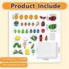 Ai fsem Very Hungry Caterpillar Felt Board Story Sets Preschool Learning Activities Toddler Storytelling Interactive Toys Flannel Board Felt Toys view 3