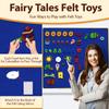 Ai fsem Very Hungry Caterpillar Felt Board Story Sets Preschool Learning Activities Toddler Storytelling Interactive Toys Flannel Board Felt Toys view 4