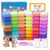 Air Dry Clay,Magic Modeling Clay with Tools,Ultra Light DIY Modeling Clay for KidsAge 3+,Children,DIY Crafts,Creative Art Crafts at Home,School (36 Colors) (48 Color) view 1