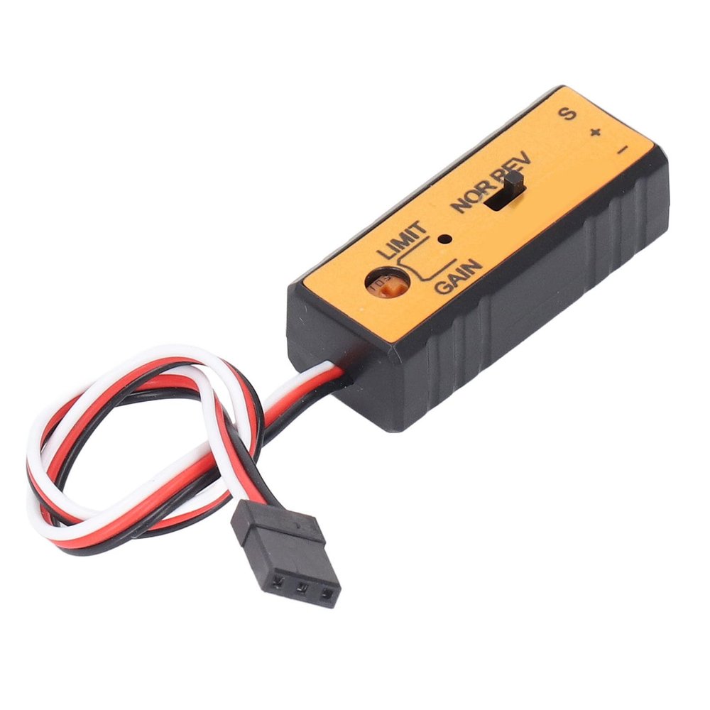 WALFRONT Mini RC Car Accessory Gyro Module Replacement Gyroscope Dual Axes 4-6V ABS Material Easy Install for RC Car and Boats Toys Drift Drive
