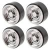 Alomejor Plating 5-Spoke Lightweight Alloy 1.9in RC Vehicle Wheel Rims, Made of Alloy Material with High end Mirror Luster view 1