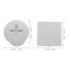 4 Sets Kids Play Slide Screw Square Bolts and Caps Plastic Bolt Replacement Parts for Children Slide Fixing Screw Covers Toddler Playground Repair Attachments Accessories view 2