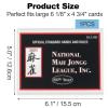 1 Pcs Mahjong Card Sleeve Protector 2025 Mah Jongg Cards Holder Cover, Fits NMJL Large Size Print Scorecard (6 1/8 x 4 3/4 inch), Matte Clear Plastic Case Mahjongg Accessories Gifts view 3