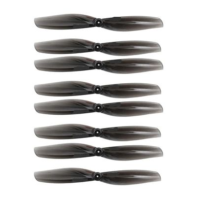 12 Pairs 24pcs 65mm S 65mm 2 Paddles 1mm Hole Propeller for RC Drone FPV Racing Frame (Black 1.0MM Hole)