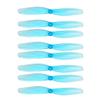 12 Pairs 24pcs 65mm S 65mm 2 Paddles 1mm Hole Propeller for RC Drone FPV Racing Frame (Black 1.0MM Hole) view 3