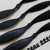 10pcs/lot 1147 1047 9047 8038 HY Black Propeller 2 Blade Paddle Slow Props Big Hole for Fixed Wings RC Airplane(1147 Slow Propeller) view 2