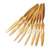 AcvBhJ Props Electric Propeller 19 20 21 Inch RC Model Beech Wooden Propellers Electric RC Aircraft Aircraft Props Model Propeller(20x6) view 1