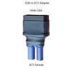 2Packs QS8 to EC5 Adapter,EC5 Female to QS8-S Male Connector for RC Car FPV Drones RC Boat lipo Batteries view 2