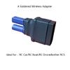 2Packs QS8 to EC5 Adapter,EC5 Female to QS8-S Male Connector for RC Car FPV Drones RC Boat lipo Batteries view 3