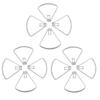 ABZEKH Drone Accessories for SYMA Z3 Drone Propeller Guards 4PCS Anti-Collision Durable for Blade Protectors for Foldable Quadcopter Spare Parts Accessories(3 Sets 12 Pcs) view 1