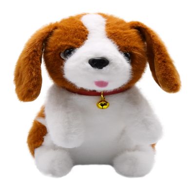 Adorable Beagle Stuffed Animal Ultra Soft and Squishy Little Puppy Dog Plushies with Tiny Pink Tongue Peeking Out Lovely Gifts for Kids Birthday or Dog Lovers 9 Inches (Beagle)