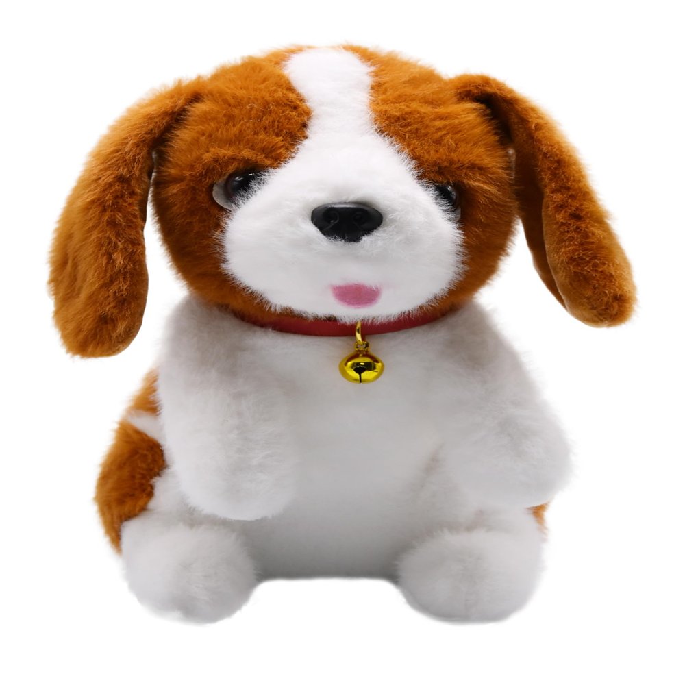 Adorable Beagle Stuffed Animal Ultra Soft and Squishy Little Puppy Dog Plushies with Tiny Pink Tongue Peeking Out Lovely Gifts for Kids Birthday or Dog Lovers 9 Inches (Beagle)