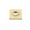 Gobricks GDS-90429 27448 Hinge 2x2 Square Base Turntable, Tan, 50 pcs view 1