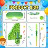 16 Inch Number 4 Pixel Pinata with Piata Stick, Blindfold, Confetti for Boys Girls Birthday Decorations, Kids Party Supplies, Easy to Fill and Hang (MinC-4th) view 2