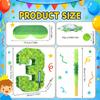 16 Inch Number 3 Pixel Pinata with Piata Stick, Blindfold, Confetti for Boys Girls Birthday Decorations, Kids Party Supplies, Easy to Fill and Hang (MinC-3th) view 2