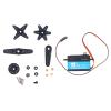 12KG 90 Metal Gear Servo Motor Dual Ball Bearing Digital Servo for Robot Arm Drone Car 4.8-7.2V view 1