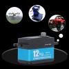 12KG 90 Metal Gear Servo Motor Dual Ball Bearing Digital Servo for Robot Arm Drone Car 4.8-7.2V view 2