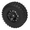 1/10 RC Truck Wheels Tires 4PCS Durable Rubber Plastic 110mm Diameter 45mm Width 12mm Connector Anti Skid Enhanced Performance for Slash Arrma 4x4 2WD Short Course Trucks view 4