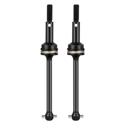 1Set Universal Steel Drive Shaft Front Rear Upgrade Parts Compatible with 1/10 RC Car TC01 Model