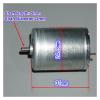 TYSTABPC RK-370CA-26100 Mute 24mm Electronic Starter DC3V 5V 6V High Speed Carbon Brush Engine DIY 370 Air view 2