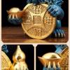 ELUKHT Shelf Decor Copper Fortune-Making Ornaments Retro Chinese Pixiu Study Office Desktop Decorations Decorations for Office (Left Left) view 4