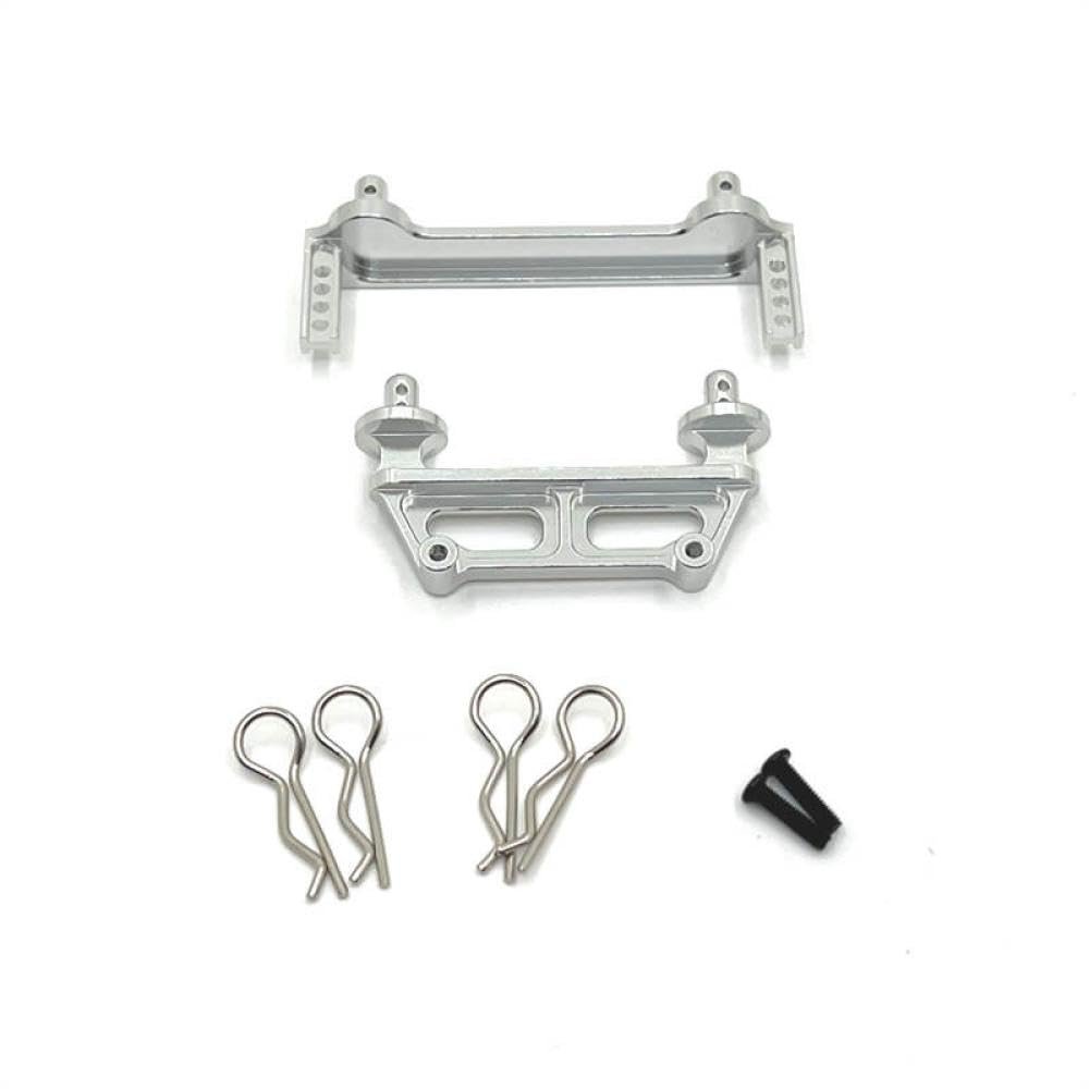 16207 16208 16209 16210 H16 M162 M163 Metal Body Mount Post Shell Column 1/16 Scale RC Car Upgrade Parts Compatible with Various RC Models(Silver)