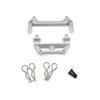 16207 16208 16209 16210 H16 M162 M163 Metal Body Mount Post Shell Column 1/16 Scale RC Car Upgrade Parts Compatible with Various RC Models(Silver) view 1