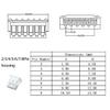 Teansic 420PCS ZH 1.5mm Connector Kit, 2-8 Pin Male Female Housing Sockets view 2