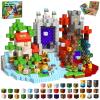 240 PCS Magnetic Blocks - Magnetic Building Block, Stacking Magnet Building Cubes for Kids, Magnetic Construction Toy for Boy Girl, STEM Montessori Sensory Toy Ages 3-12 Years Old Birthday Gift view 1