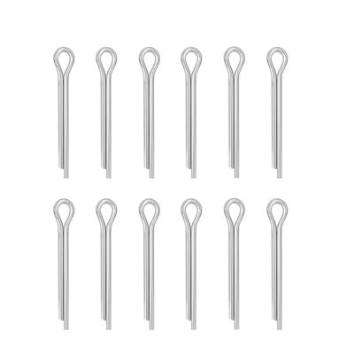 (12 PCS) Marine Propeller Cotter Pins 18-3735 18-3735-9 Replacement for Suzuki Yamaha Johnson Evinrude 09204-03001 91401-40025-00 5030087