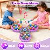 ANNKIE Whack Hammer Mole Game, Toys for 3 4 5 6+ Year Old Boys Girls, Pounding Toys for Age 3-5, Birthday Gifts for 3-12 Year Old Boys Girls, Interactive Educational Toy with 3 Modes,1-3 Players view 3