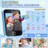 FKATEEN Kids Smart Phone for Boys, Upgraded 3.5'' Touchscreen Phone for Kids Age 3-8, Christmas Birthday Gifts, Dual Camera Music Player Puzzle Games, Learning Toy for 3 4 5 6 7 8 Year Old Boys view 3